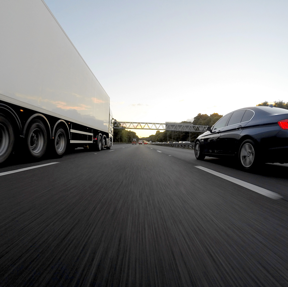 Our St. Louis Truck Accident Lawyers Will Help If A Semi Pictured Here Hits You.
