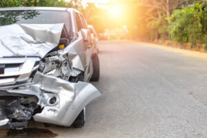 Car accident. Five Types Of Auto Accidents.