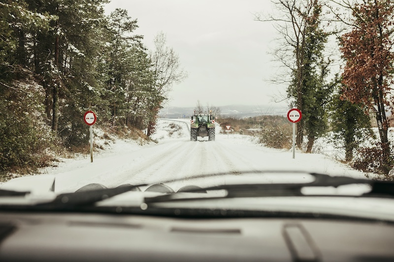 Driving Safely in Winter Conditions. Winter Time Accidents.
